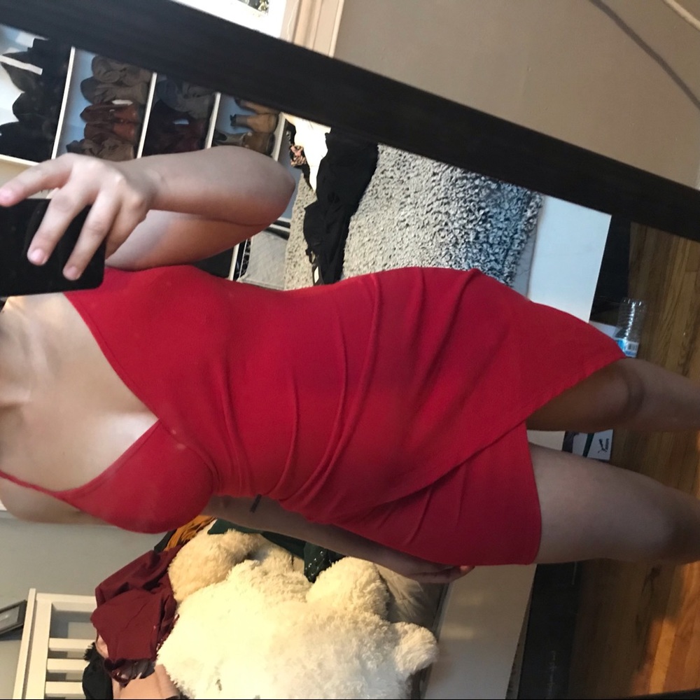 Red Mini. Dress